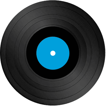 Vinyl with empty background